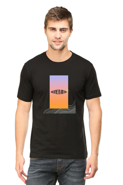 Breathe In and Out / Unisex Regular T-shirt