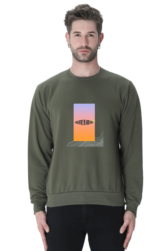 Breathe In and Out / Unisex Sweatshirt