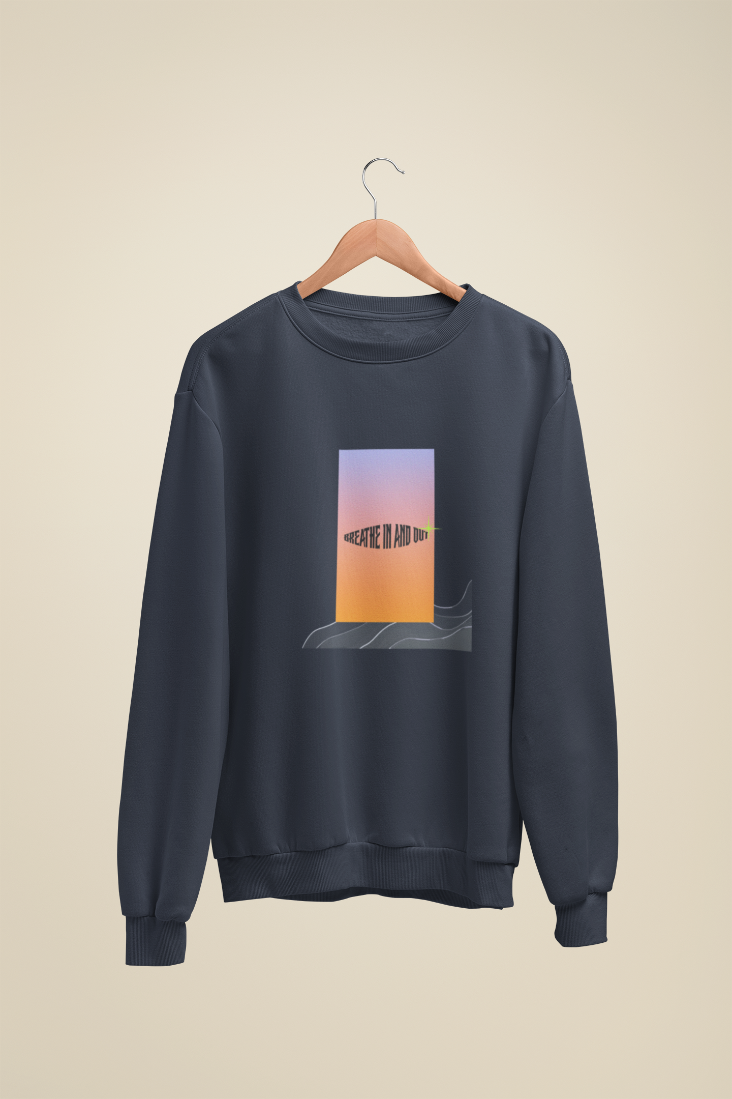 Breathe In and Out / Unisex Sweatshirt