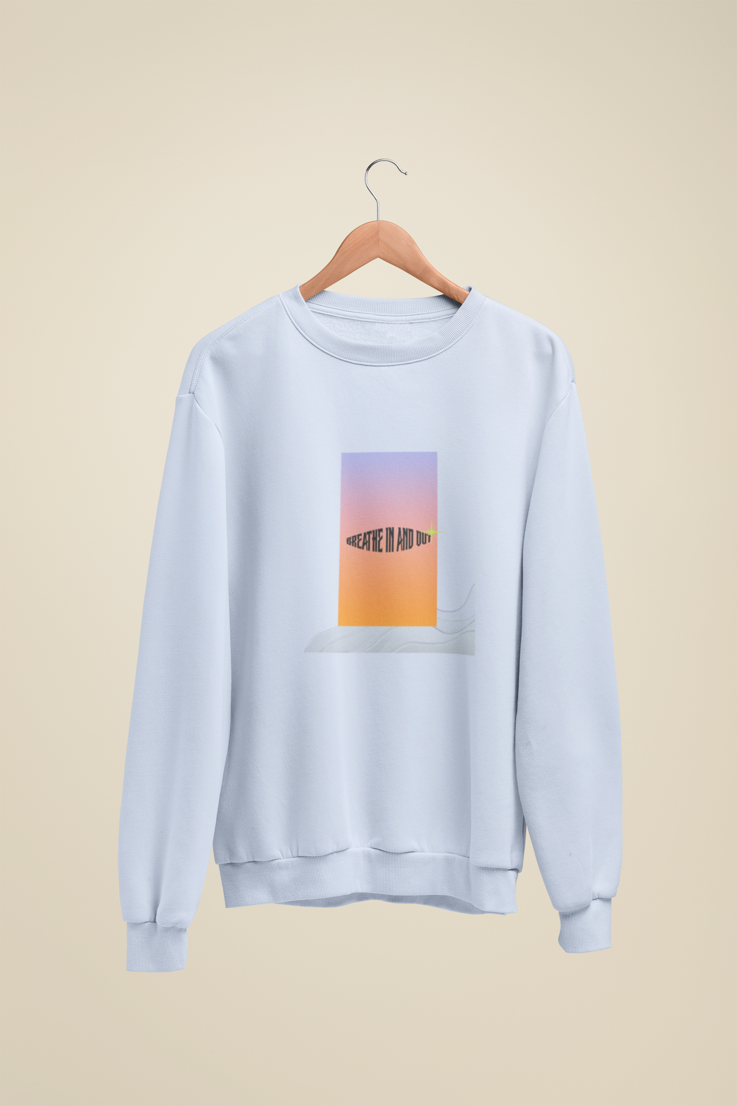 Breathe In and Out / Unisex Sweatshirt