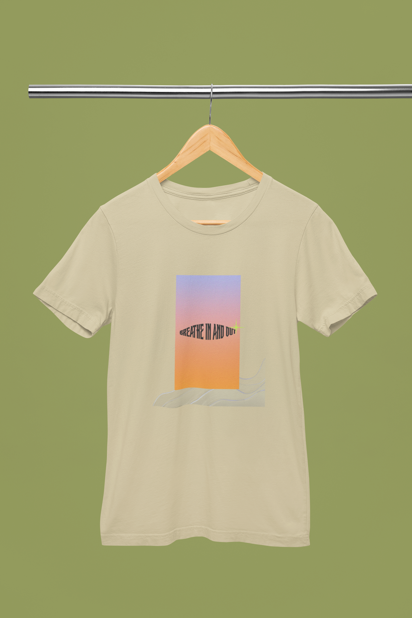 Breathe In and Out / Unisex Regular T-shirt