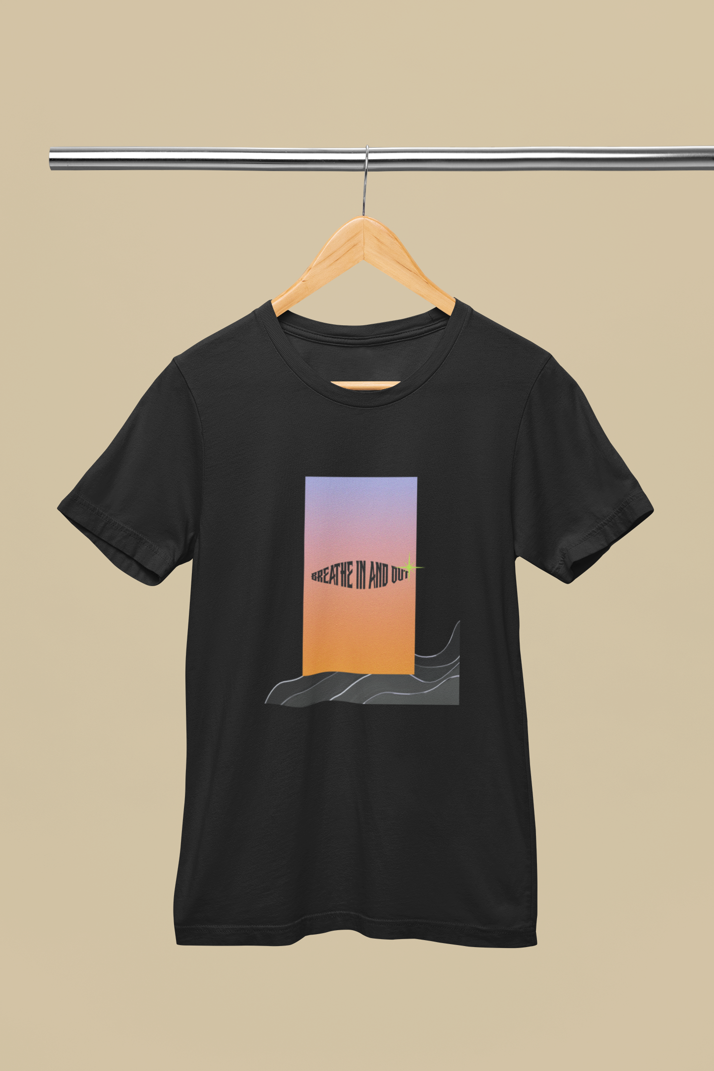 Breathe In and Out / Unisex Regular T-shirt