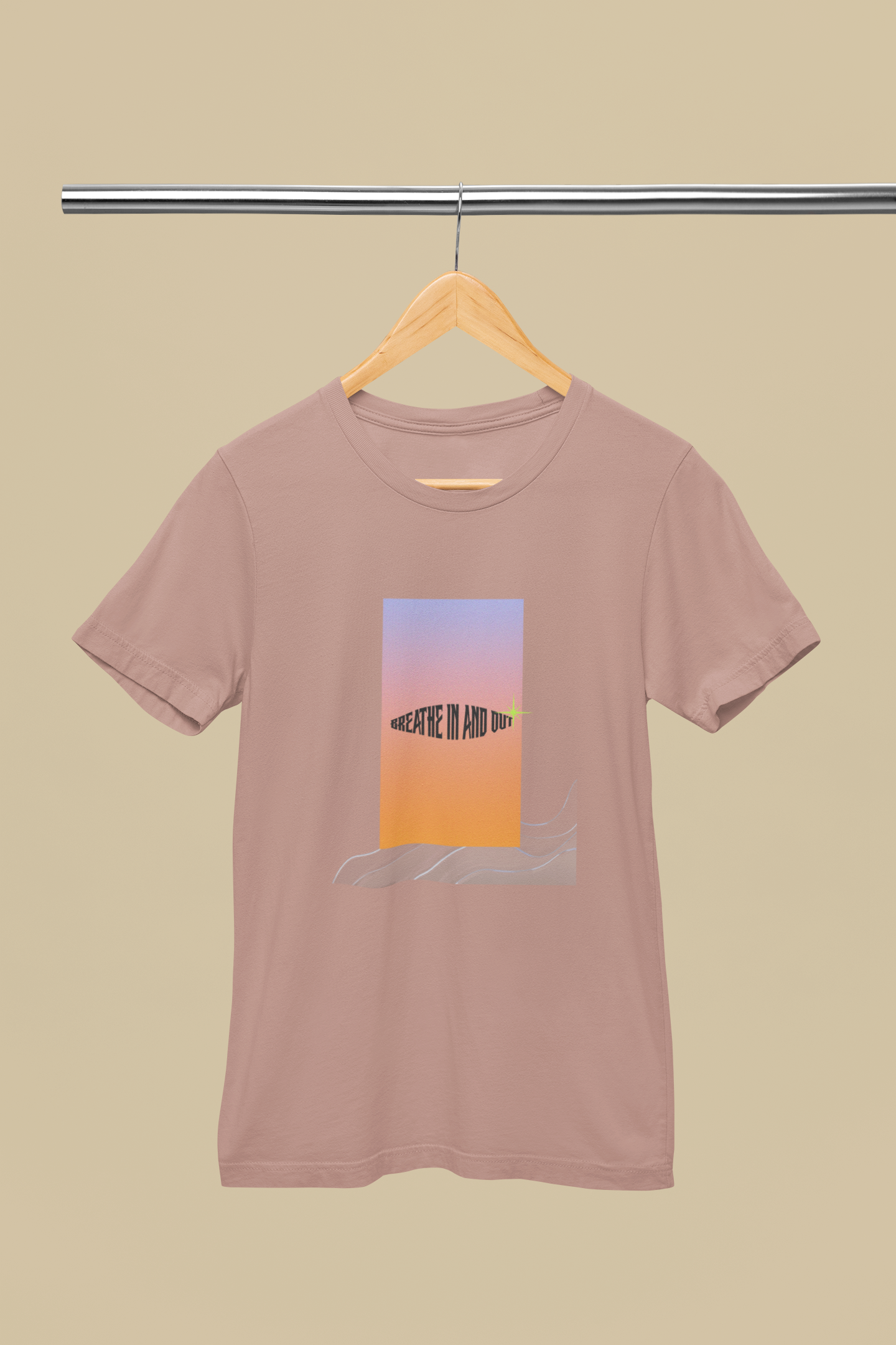 Breathe In and Out / Unisex Regular T-shirt