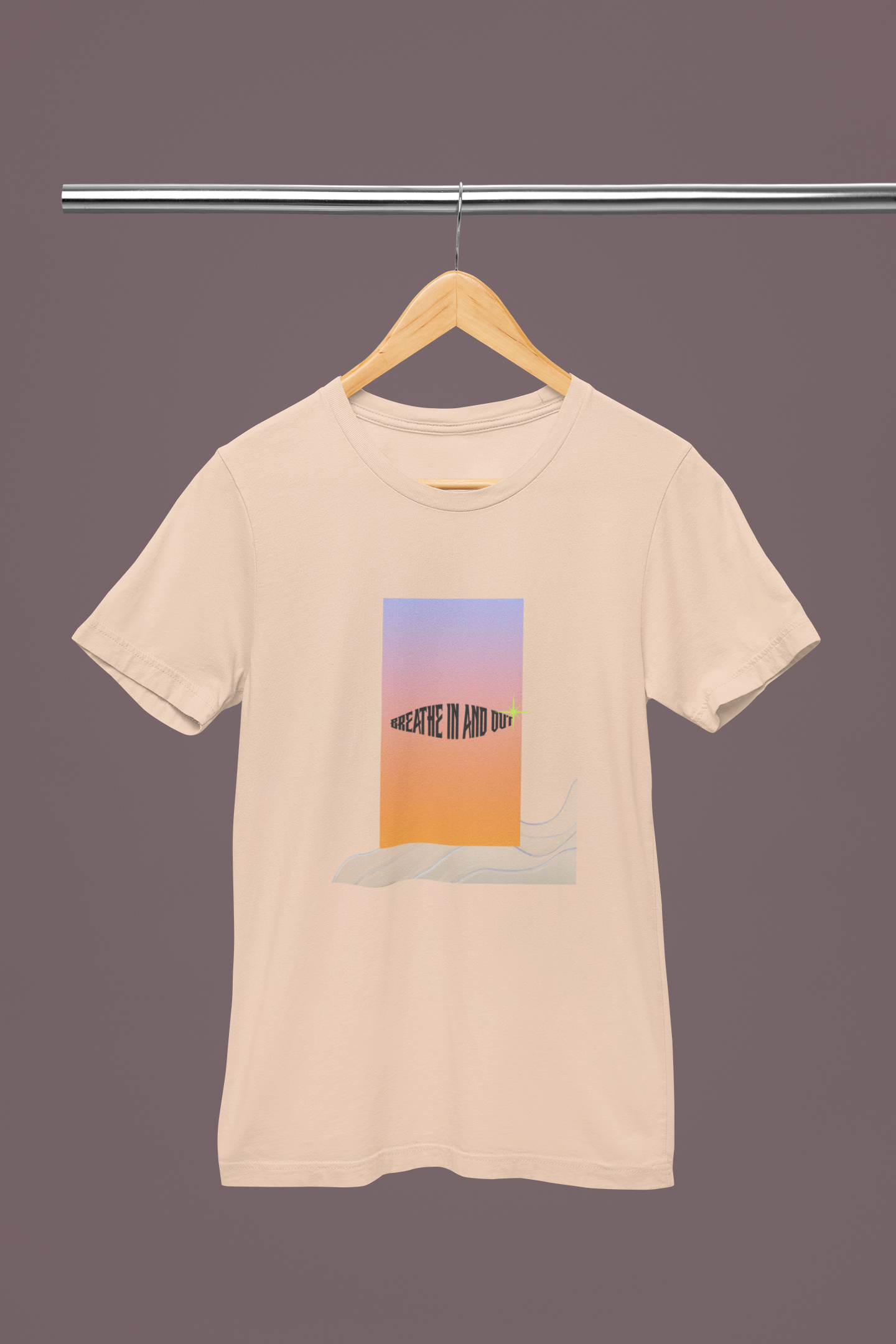 Breathe In and Out / Unisex Regular T-shirt