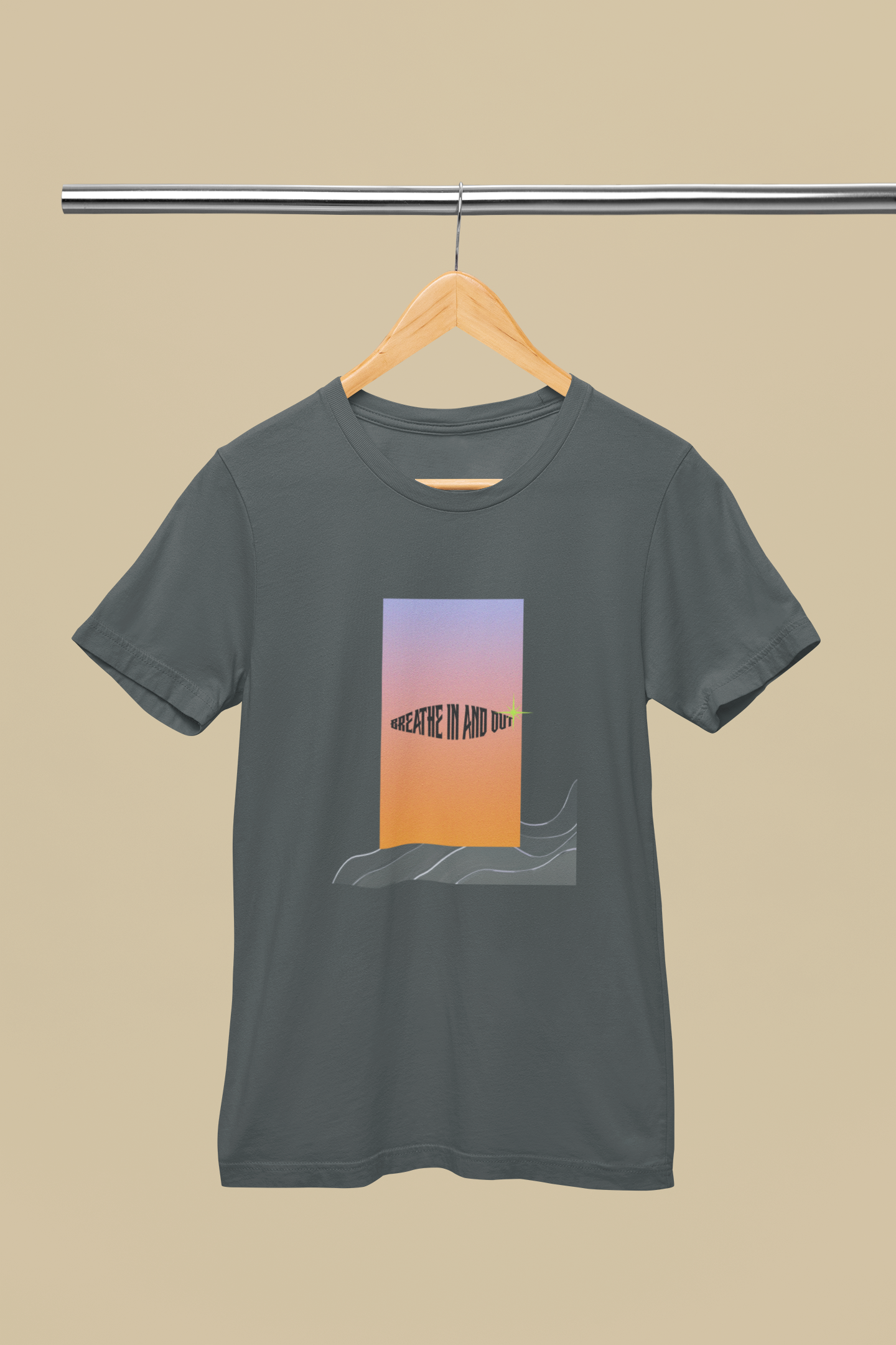 Breathe In and Out / Unisex Regular T-shirt