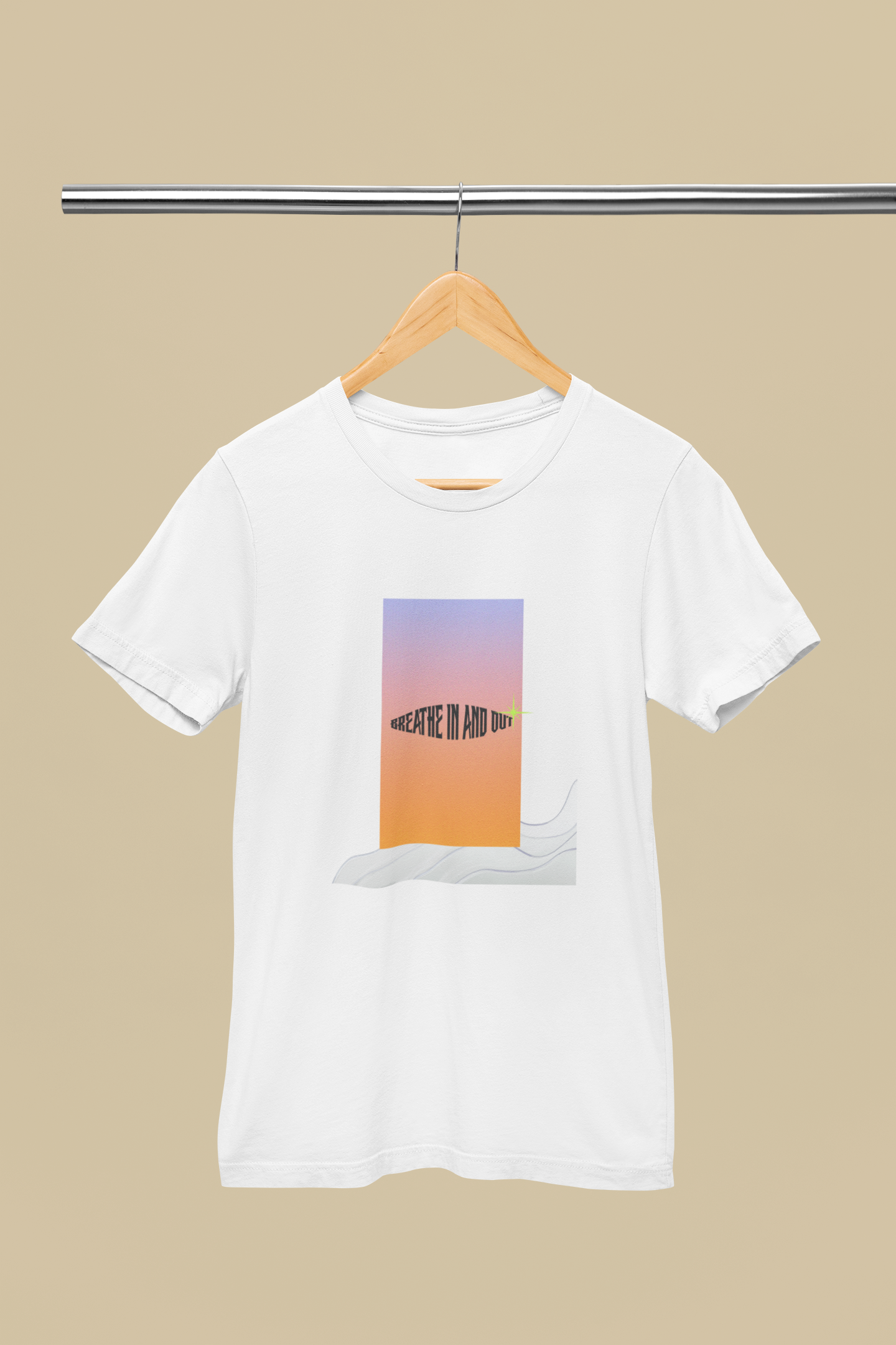 Breathe In and Out / Unisex Regular T-shirt